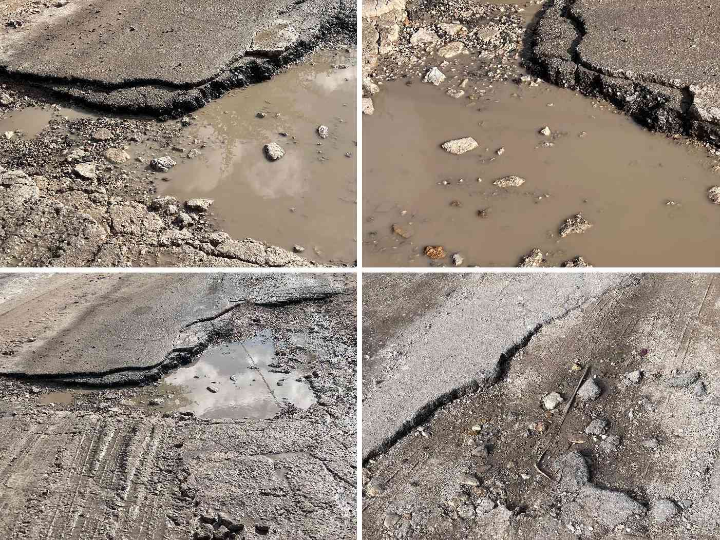 Immagine articolo: Menfi, Lido Fiori: buche sulla strada per il Camping La Palma: “Problema serio per turisti e residenti”