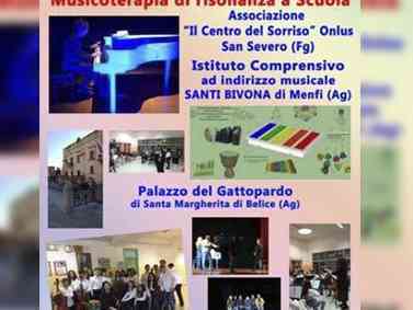 Immagine articolo: RAI PARLAMENTO. Le scuole del territorio di S.Margherita , Menfi e Sambuca coinvolte nel progetto della musicoterapia di Risonanza su Rai Parlamento martedì 4 febbraio