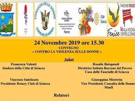Immagine articolo: Sciacca, sabato convegno contro la violenza sulle donne