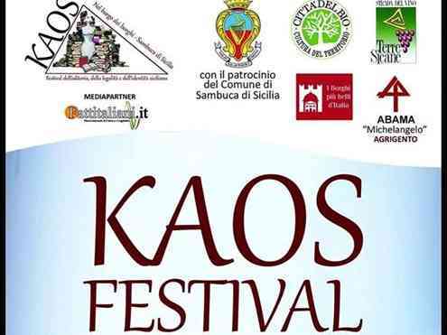 Immagine articolo: Al via il Sicilia Kaos Festival a Sambuca, ecco il programma