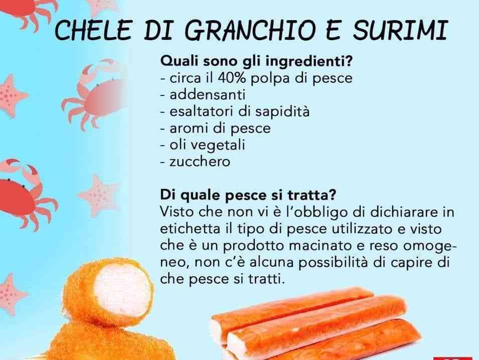 Immagine articolo: Chele di granchio e surimi. È così necessario mangiarli? Ecco cosa sapere