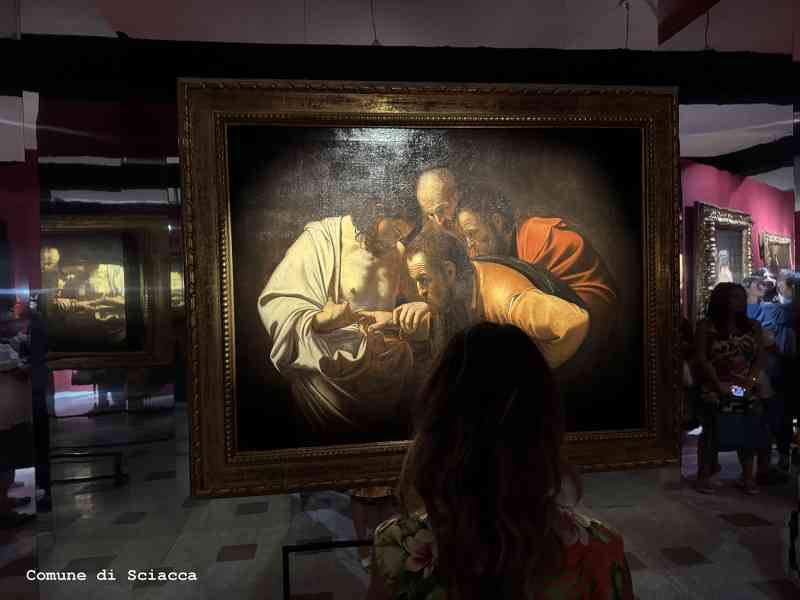 L'opera di Michelangelo Merisi (Caravaggio): L’incredulità di San Tommaso