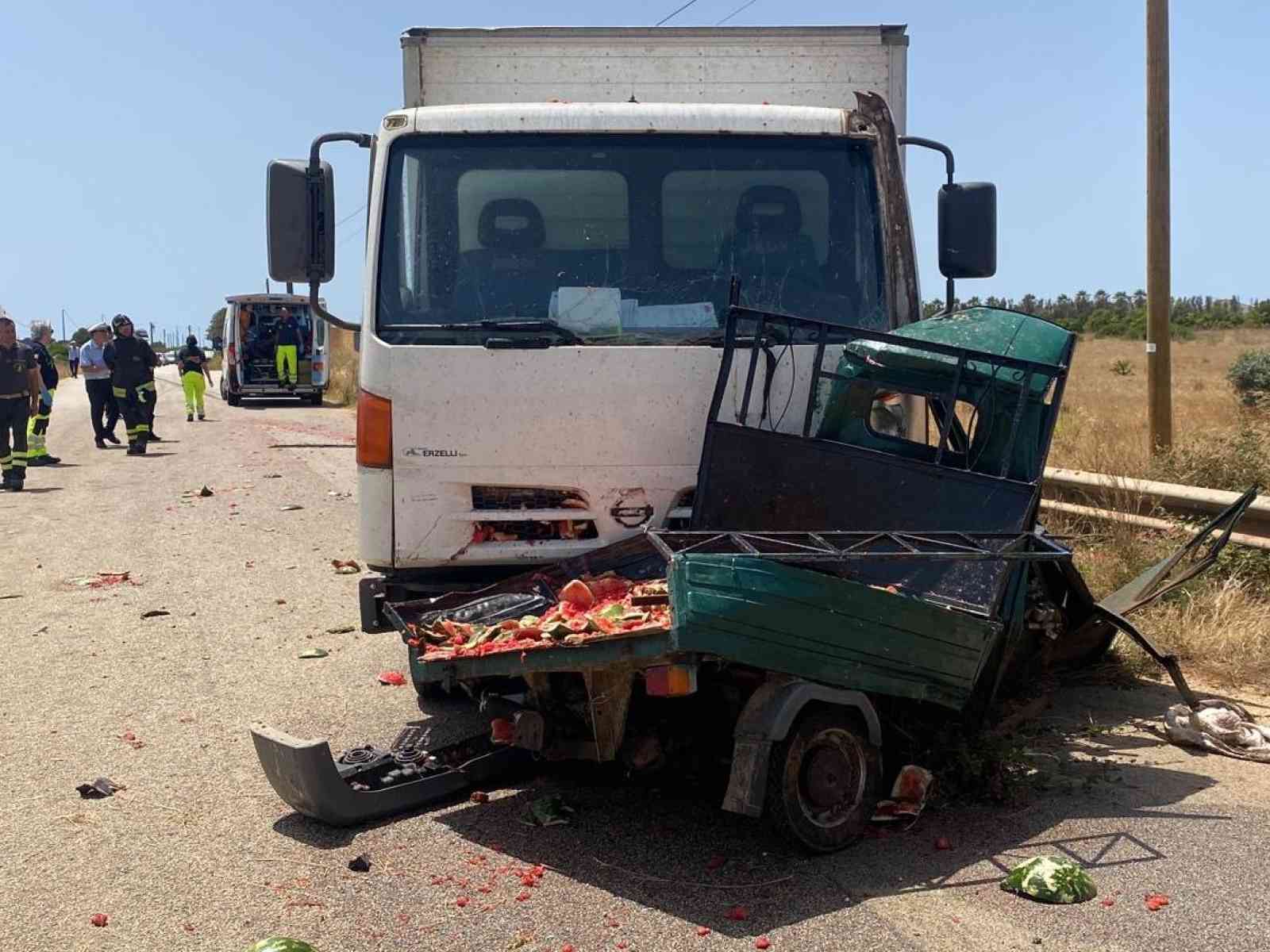 Immagine articolo: Incidente mortale a Torretta Granitola. Nello scontro perde la vita una donna